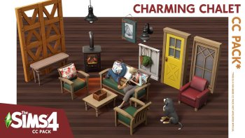 Furniture set Charming Chalet CC Pack