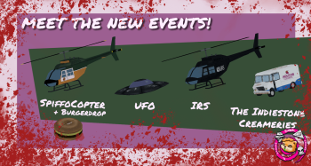 Expanded Helicopter Events: Super Weird Edition