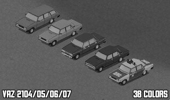 P.A.R.C Pack of all Russian cars from the by LemeS