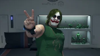 Joker textures mod for Death Stranding