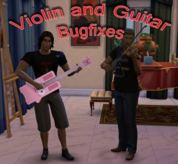 Violin and Guitar Bugfixes