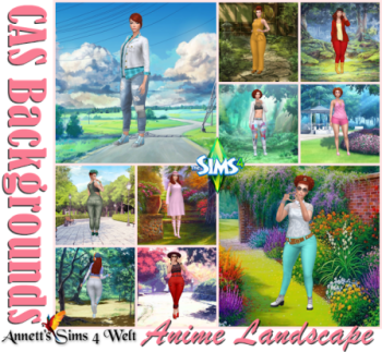 CAS Backgrounds - Anime Landscape