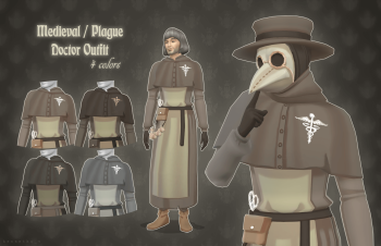 Medieval / Plague Doctor Outfit