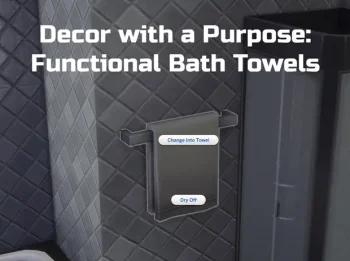 Decor with a Purpose: Functional Bath Towels