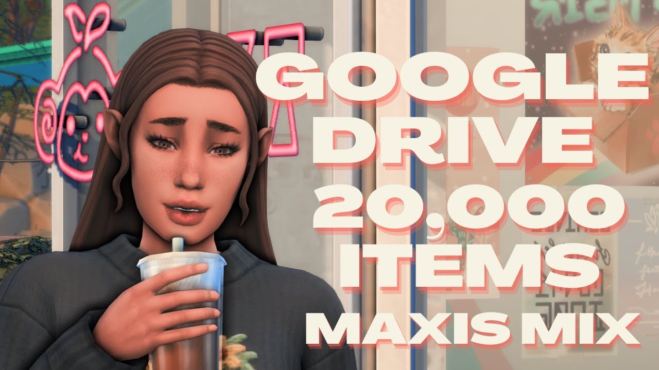 sims 4 cc folder google drive 2020