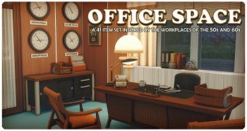 OFFICE SPACE - A MidCentury Office Set