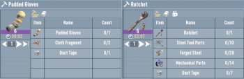 Upgradeable - Tier 6 - Weapons - Armor - Tools - Misc