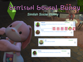 Simlish Social Bunny