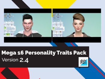 The Mega 16 Personalities Trait Pack 2.5
