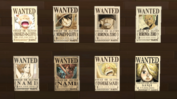 Straw Hat Pirates Wanted posters