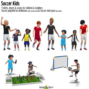 Sims 4 - Soccer Kids