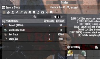 All items sell to trader