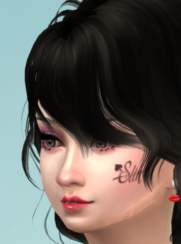 QOS tattoo for sims