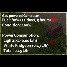 Generator Time Remaining