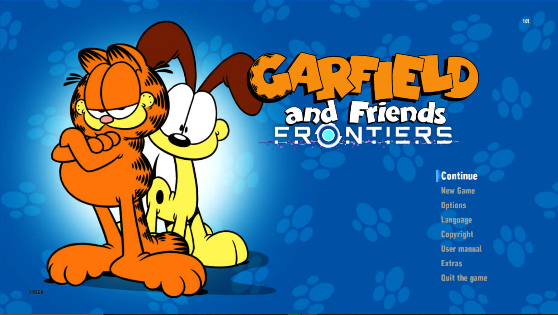 Garfield Frontiers