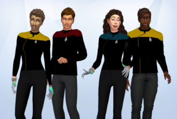 Starfleet 2401 uniform