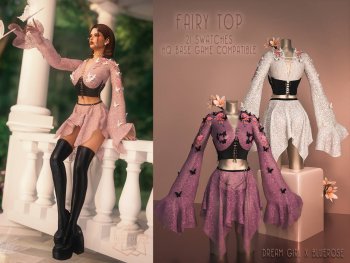 Fairy top Dream girl x Bluerose Collection
