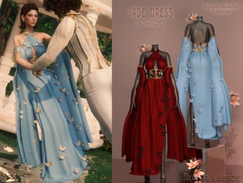 Jade Dress Dream girl x Bluerose Collection