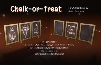 Chalk-or-Treat Blackboard (Simblreen 2022)