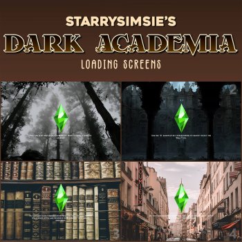 Dark Academia - Loading Screens