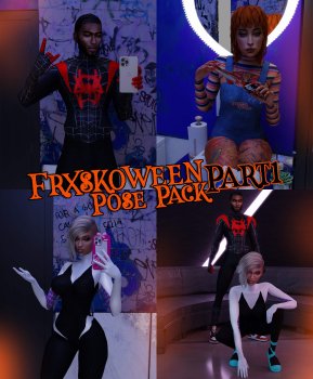 Frxsk0ween Pose Pack Part 1