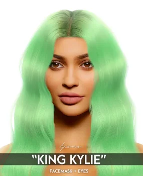 "King Kylie" Skin, Facemask, Overlay + Eyes!