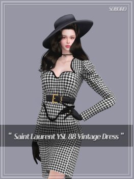 YSL '88 Vintage Dress
