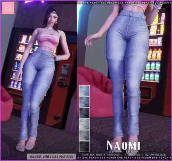 PEACH | Naomi Denim Jeans