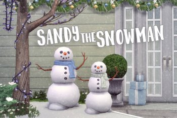 Sandy the Snowman