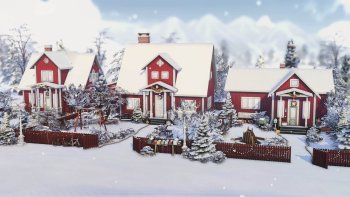 Rustic Christmas Homes