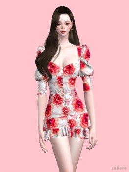 Flower Spring Dress