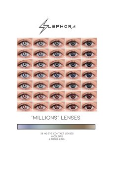 Slephora MILLIONS HQ Contact Lenses