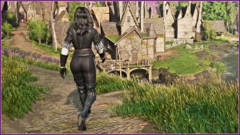 Yennefer Outfit Dark Arts