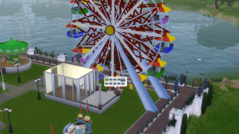 The Sims 4 Ferris Wheel Fuction Together Fix