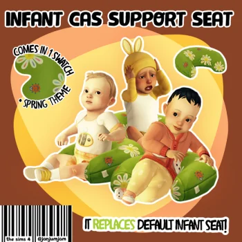 Infant CAS Support Seat (Default Replacement)