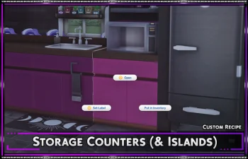 Storage Counters & Islands