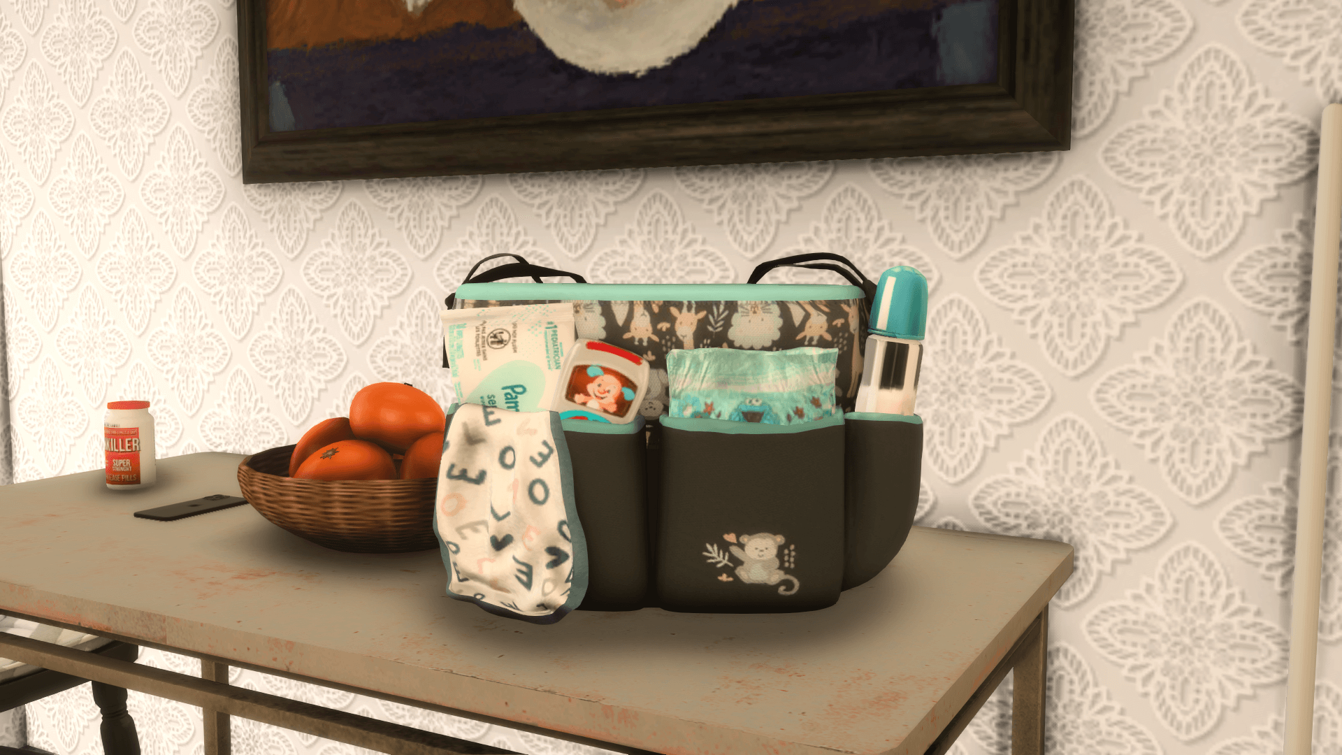 BOB Ultimate Diaper Bag (Functional) - The Sims 4  Mods  Traits | The 