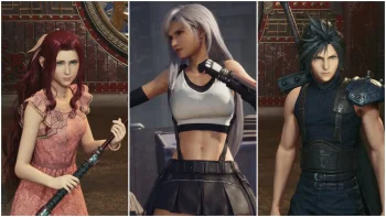 Hair Colors for Cloud Aerith and Tifa