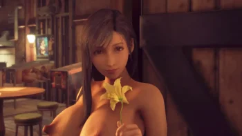 Nude Thicc Tifa (with Breast and Butt Physics)