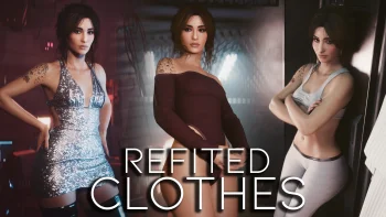 REFITED CLOTHES for REALISTIC BUTT MOD