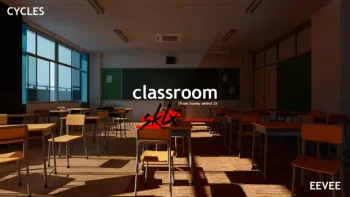 Classroom Blender Map
