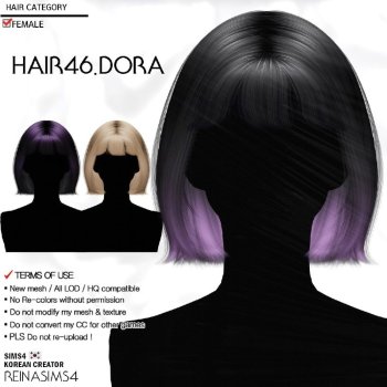 ReinaSims - Dora Hair