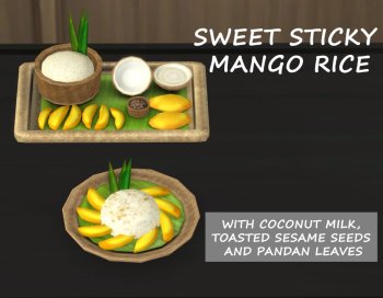 Sweet Mango Sticky Rice