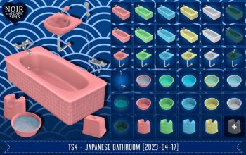 TS4 - Japanese Bathroom [2023-04-17]