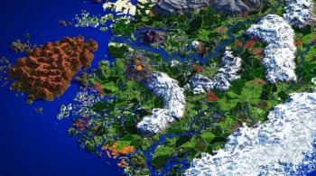 Daworpos, 8k Survival World - Arctic, Cliffs, and Mountains [1.19, survival friendly, Download, Java, Minecraft World]