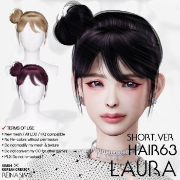 Reina TS4 63 Laura hair(Short)