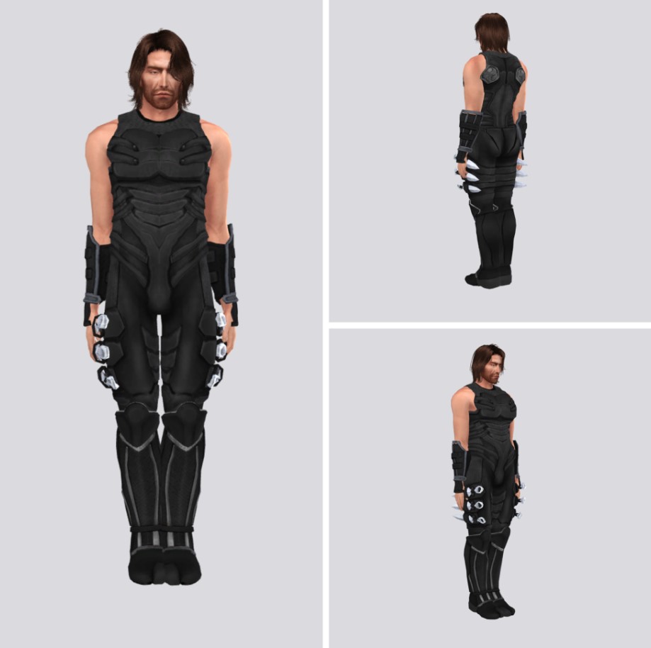 Hayabusa 3t4 Outfit Conversion The Sims 4 Clothing The Sims 4