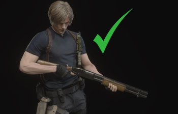 Hide Bulletproof Vest (Body Armor) For Leon
