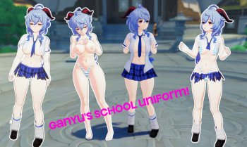 School Outfit Ganyu!