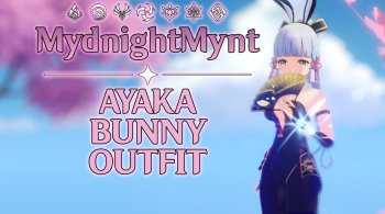 Ayaka Bunny Outfit